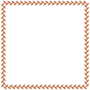 蔓の正方形フレーム素材のフリーイラスト Clip art of vine square frame
