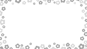 花の背景素材のフリーイラスト Clip art of flower background