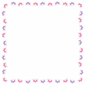 折り紙カブトの正方形フレーム素材のフリーイラスト Clip art of origami-kabuto square frame