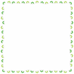 折り紙カブトの正方形フレーム素材のフリーイラスト Clip art of origami-kabuto square frame