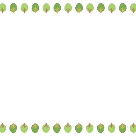 木のフレーム素材