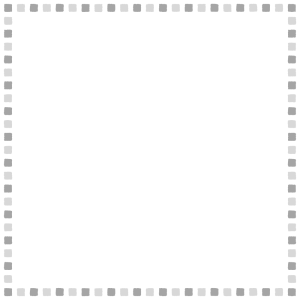 四角形の正方形フレーム素材のフリーイラスト Clip art of quadrilateral square frame