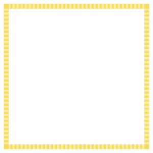 ストライプ柄の正方形フレーム素材のフリーイラスト Clip art of stripes square frame