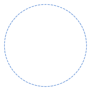 ステッチの丸フレーム素材のフリーイラスト Clip art of stitch circle frame