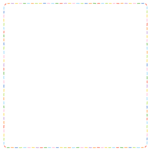 ステッチの正方形フレーム素材のフリーイラスト Clip art of stitch square frame