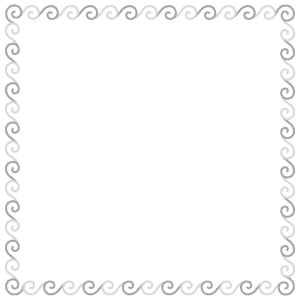 うずまきの正方形フレーム素材のフリーイラスト Clip art of uzumaki square frame