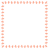 赤とんぼの正方形フレーム素材のフリーイラスト Clip art of aka-tombo square frame