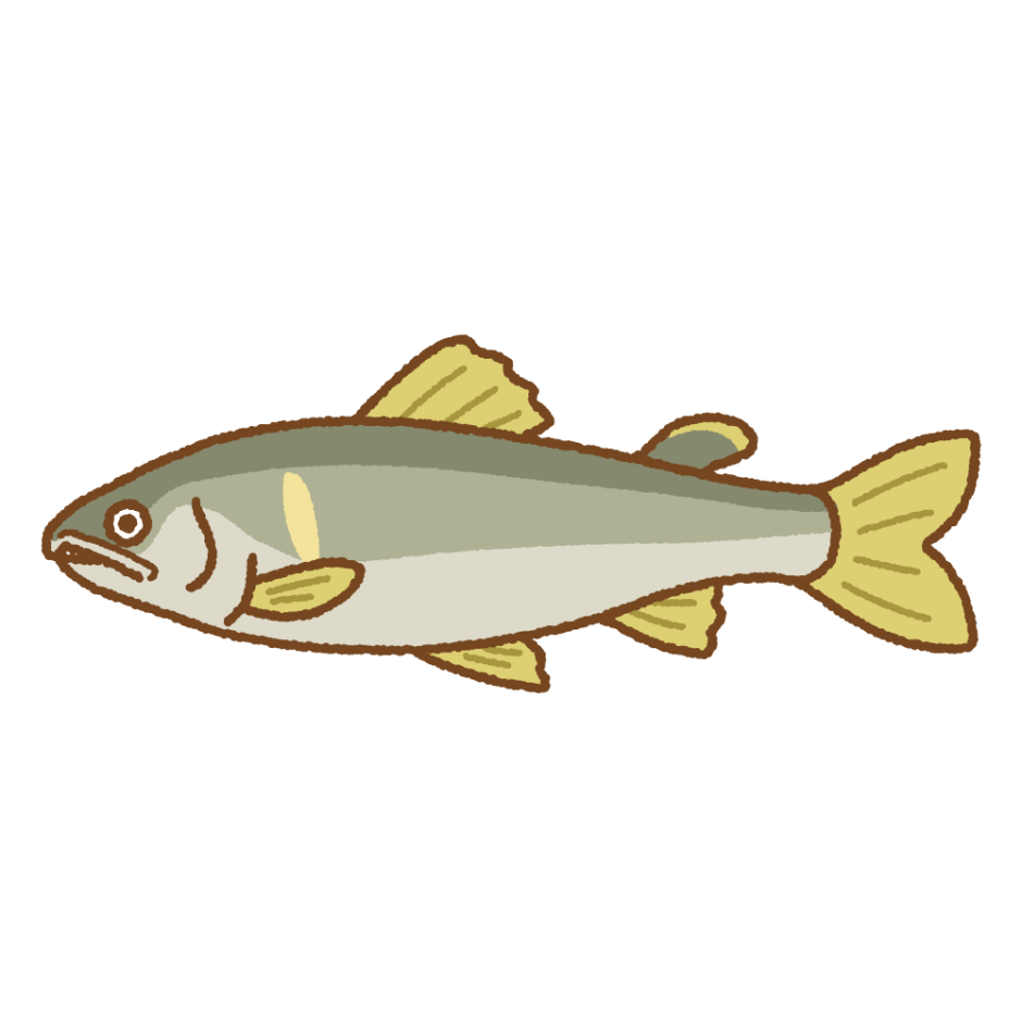 アユのイラスト 商用OKの無料イラスト素材サイト ツカッテ
