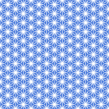 切り子の麻の葉文様のパターン素材のフリーイラスト Clip art of kiriko asanoha pattern