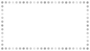 ドットの映像フレーム素材のフリーイラスト Clip art of polka dots video frame