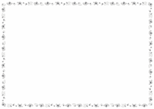 ハロウィンおばけのフレーム素材のフリーイラスト Clip art of halloween-ghost paper frame