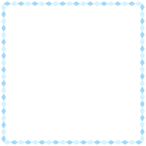 ひし形の正方形フレーム素材のフリーイラスト Clip art of rhombus square frame