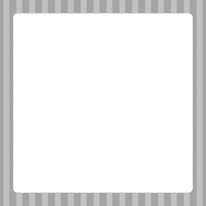 ストライプの正方形フレーム素材のフリーイラスト Clip art of stripes square frame