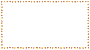 焼き芋の映像フレーム素材のフリーイラスト Clip art of yakiimo video frame
