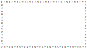一富士二鷹三茄子の映像フレーム素材のフリーイラスト Clip art of ichifuji-nitaka-sannasubi video frame
