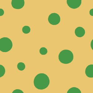 クリスマスカラーの水玉模様のパターン素材のフリーイラスト Clip art of xmas polka-dot pattern