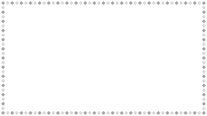 四角形の映像フレーム素材のフリーイラスト Clip art of quadrilateral video frame