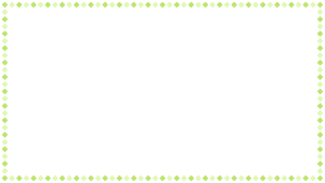 四角形の映像フレーム素材のフリーイラスト Clip art of quadrilateral video frame