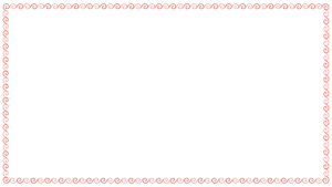 うずまきの映像フレーム素材のフリーイラスト Clip art of uzumaki video frame