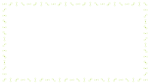 アジサイの映像フレーム素材のフリーイラスト Clip art of hydrangea video frame