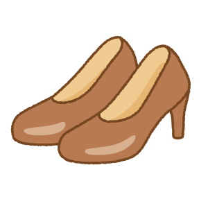 ハイヒールのフリーイラスト Clip art of high-heels