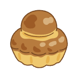 ブリオッシュのフリーイラスト Clip art of brioche