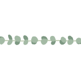 ユーカリのライン素材