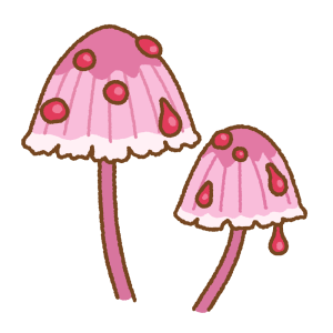 チシオタケのフリーイラスト Clip art of chishiotake
