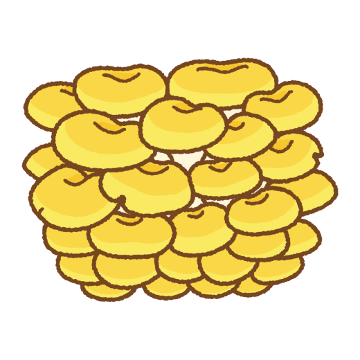 タモギタケのイラスト