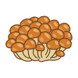 なめこのイラスト