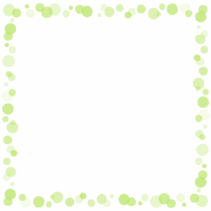 ドットの正方形フレーム素材のフリーイラスト Clip art of dot square frame