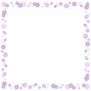 ドットの正方形フレーム素材のフリーイラスト Clip art of dot square frame