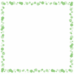 ドットの正方形フレーム素材のフリーイラスト Clip art of dot square frame