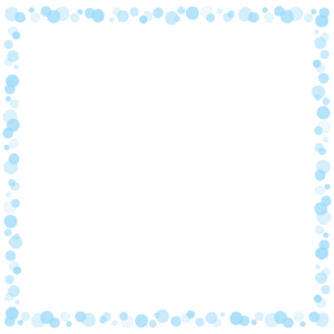 ドットの正方形フレーム素材のフリーイラスト Clip art of dot square frame