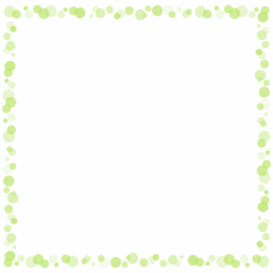 ドットの正方形フレーム素材のフリーイラスト Clip art of dot square frame
