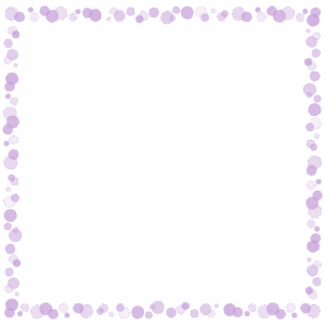 ドットの正方形フレーム素材のフリーイラスト Clip art of dot square frame