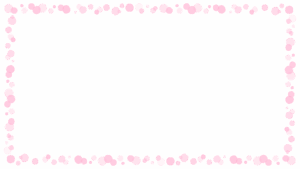 ドットの映像フレーム素材のフリーイラスト Clip art of dot video frame