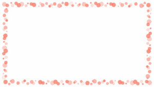 ドットの映像フレーム素材のフリーイラスト Clip art of dot video frame