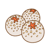クチベニタケのフリーイラスト Clip art of kuchibenitake