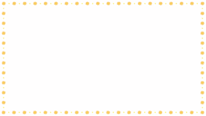 コスモスの映像フレーム素材のフリーイラスト Clip art of cosmos video frame