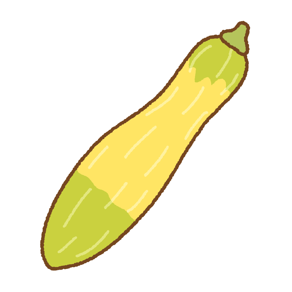 グリーンパンツズッキーニのフリーイラスト Clip art of green-pants-zucchini