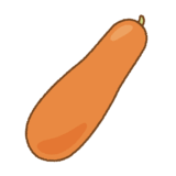 赤毛瓜のフリーイラスト Clip art of mo-ui