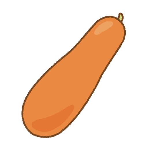 赤毛瓜のイラスト
