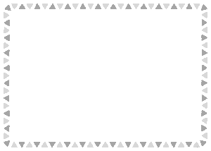 三角形のフレーム素材のフリーイラスト Clip art of triangle paper frame