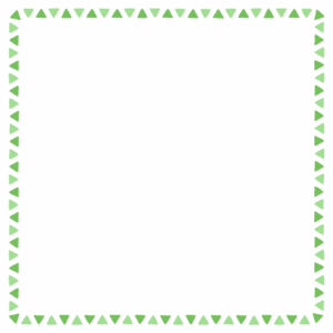 三角形の正方形フレーム素材のフリーイラスト Clip art of triangle square frame