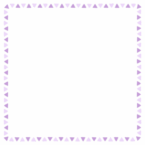 三角形の正方形フレーム素材のフリーイラスト Clip art of triangle square frame