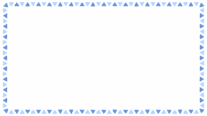 三角形の映像フレーム素材のフリーイラスト Clip art of triangle video frame