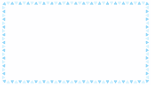 三角形の映像フレーム素材のフリーイラスト Clip art of triangle video frame