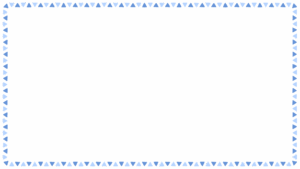 三角形の映像フレーム素材のフリーイラスト Clip art of triangle video frame