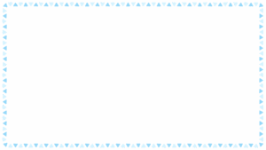 三角形の映像フレーム素材のフリーイラスト Clip art of triangle video frame